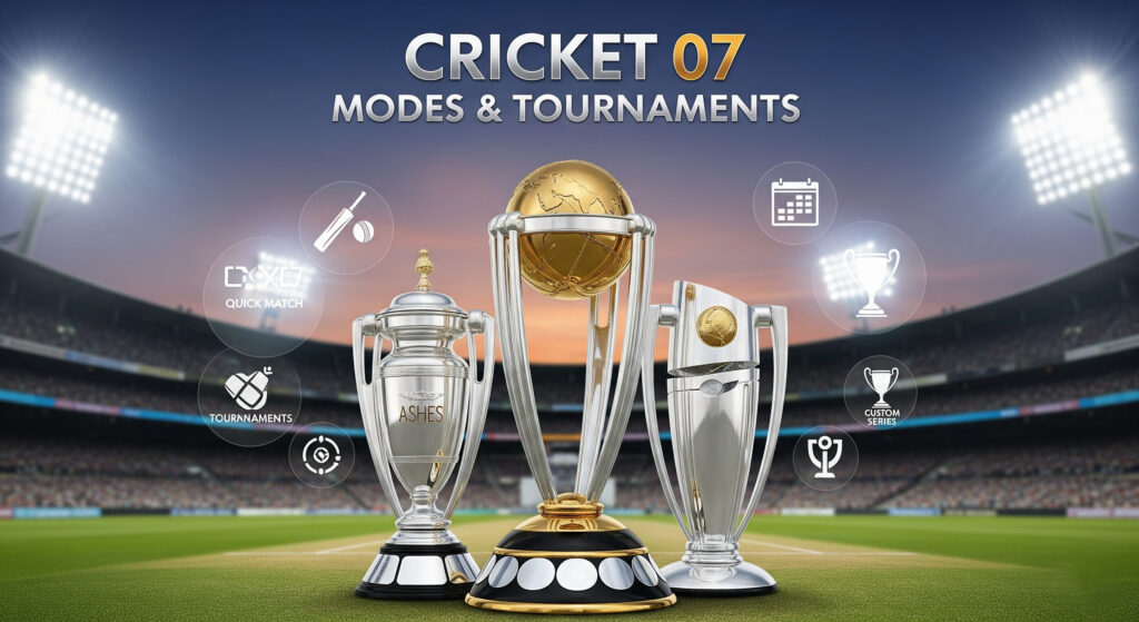 Cricket 07 Gameplay Modes