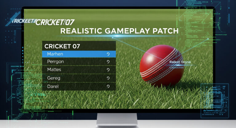 Gameplay Patch Wheon Cricket 07