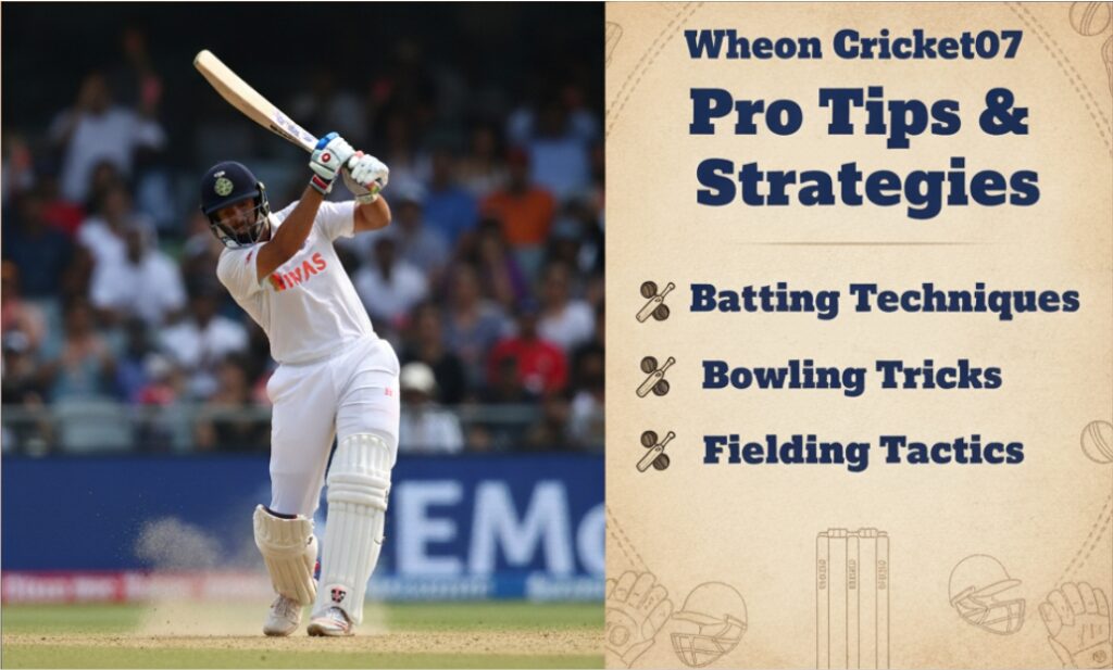Wheon Cricket07: Pro Tips & Strategies