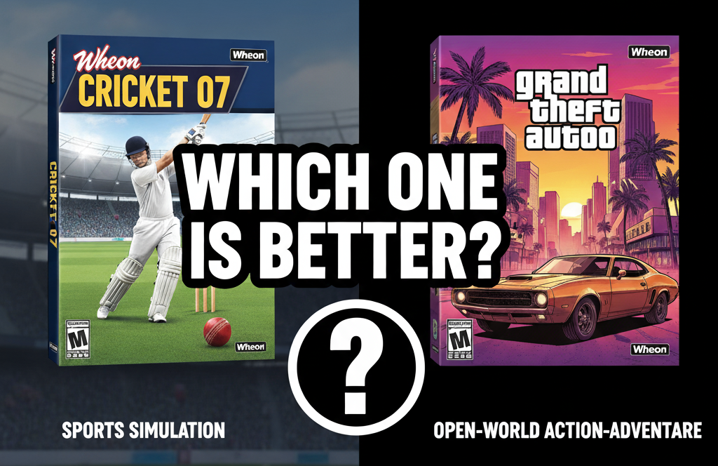 GTA vs Cricket 07 which one is better